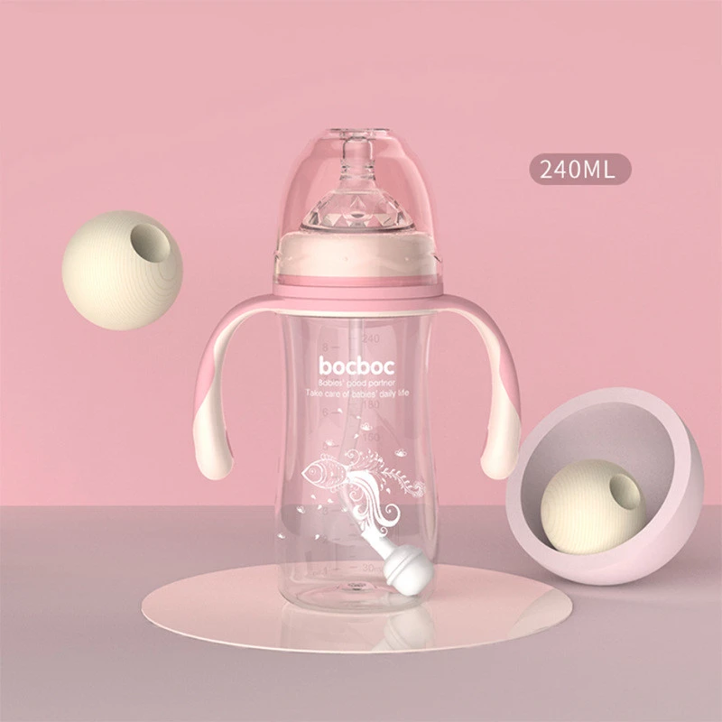 Newborn Baby Bottle Wide Caliber PP Baby Bottle