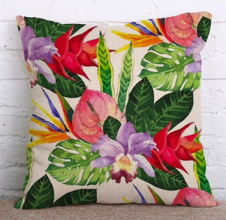 Cotton Linen Cushion, Linen Cloth Hugging Pillow Case, Lumbar Bed, Backrest, Lumbar Pillow