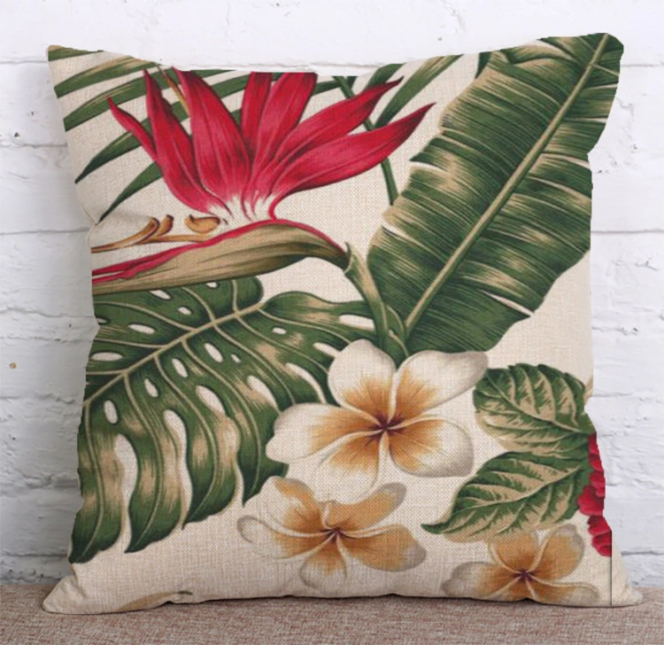 Cotton Linen Cushion, Linen Cloth Hugging Pillow Case, Lumbar Bed, Backrest, Lumbar Pillow