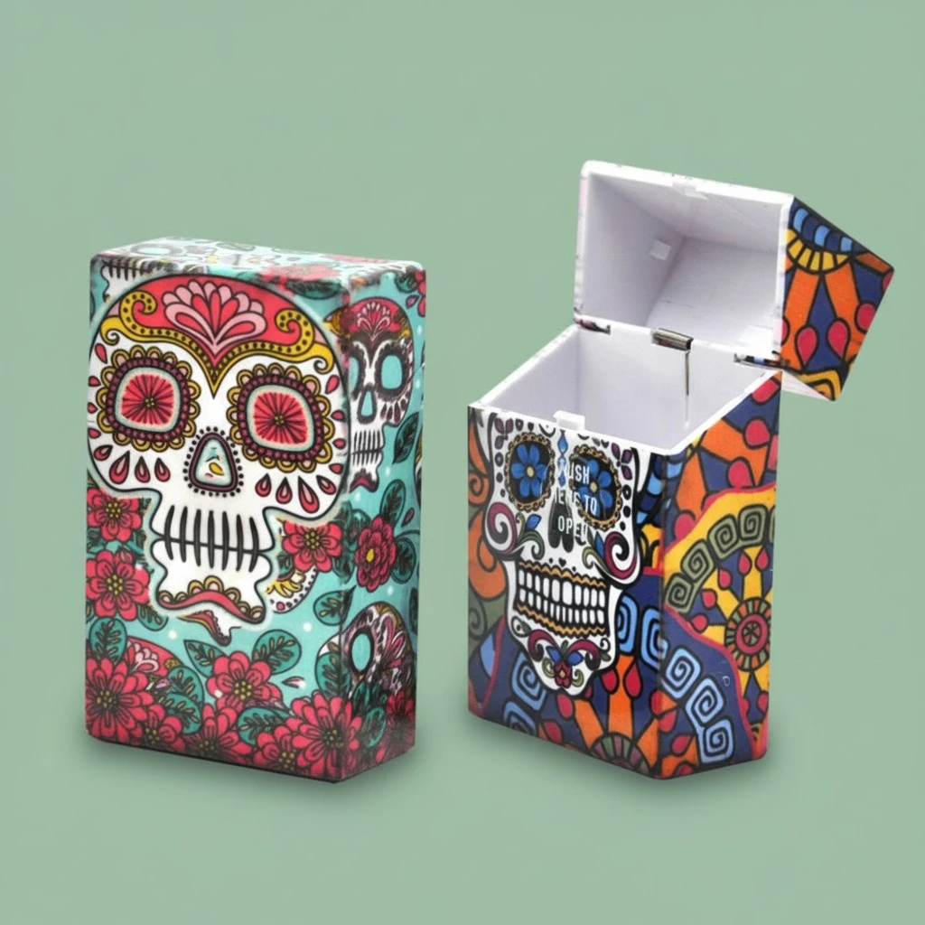Portable Personalized Cigarette Case Cigarette Case