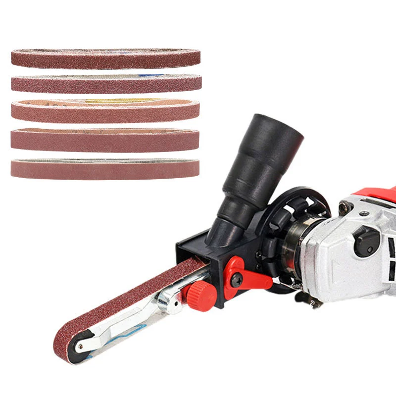 Pneumatic Small Abrasive Belt Machine Special Metal Polishing And Deburring Small Abrasive Belt