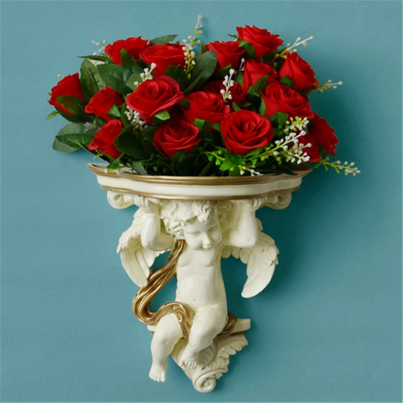 European Style Wall Hanging Flower Arrangement Floral Set Fashion Home Accessories