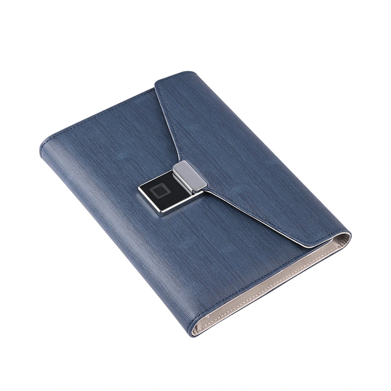 Multi-Functional Fingerprint Unlock Notebook Wireless Charging Notepad