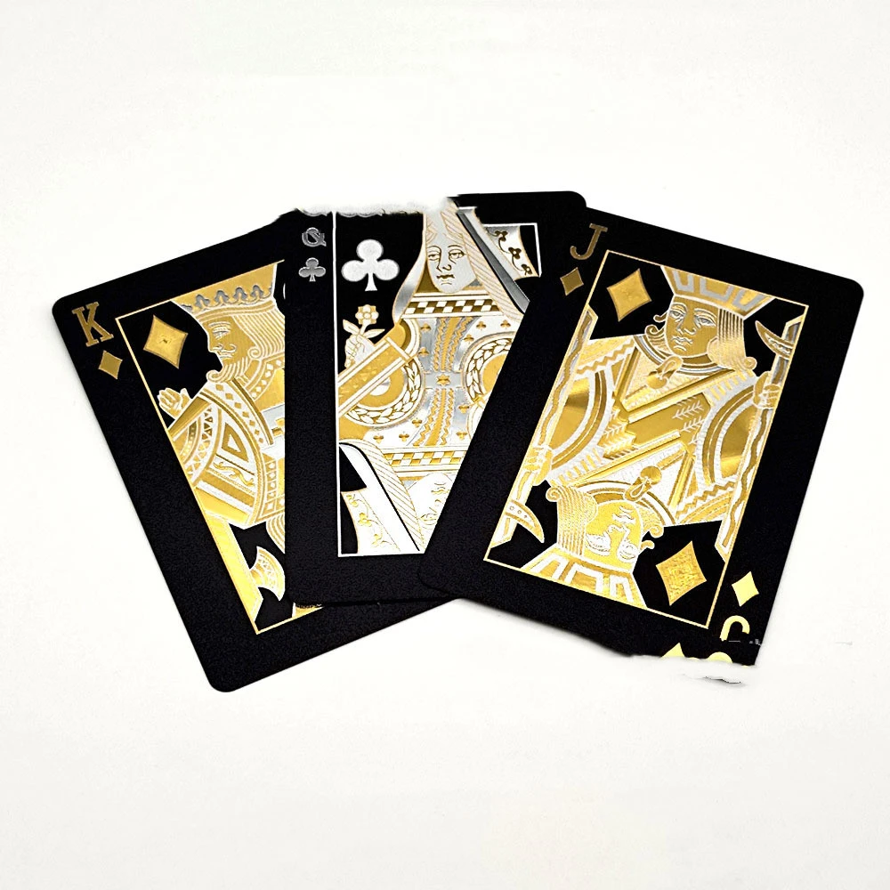 Creative Tyrant Gold Light Effect Black Gold Foil Playing Cards  