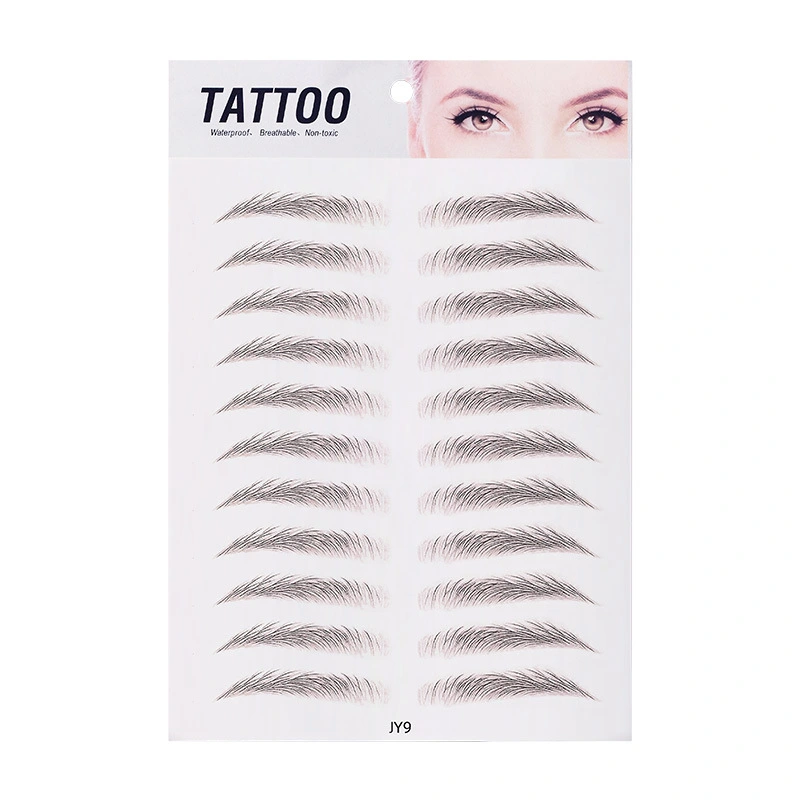 Imitation Ecological Eyebrow Stickers Tattoo Stickers Free Eyebrows