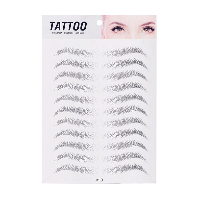Imitation Ecological Eyebrow Stickers Tattoo Stickers Free Eyebrows