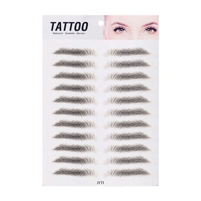 Imitation Ecological Eyebrow Stickers Tattoo Stickers Free Eyebrows