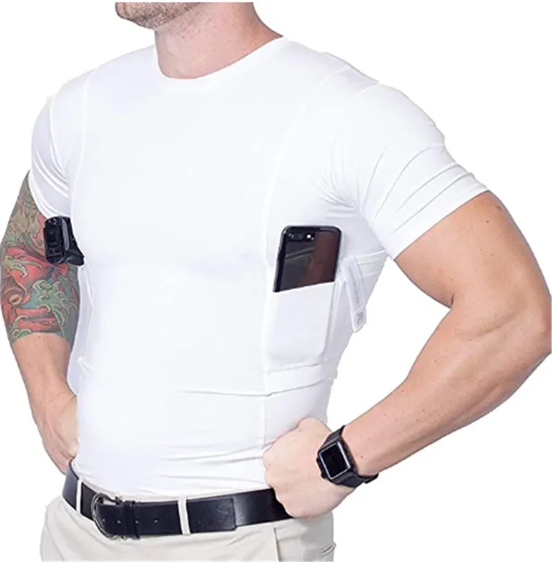 Hidden Carrying Clothing Shirt Vest Hidden Holster