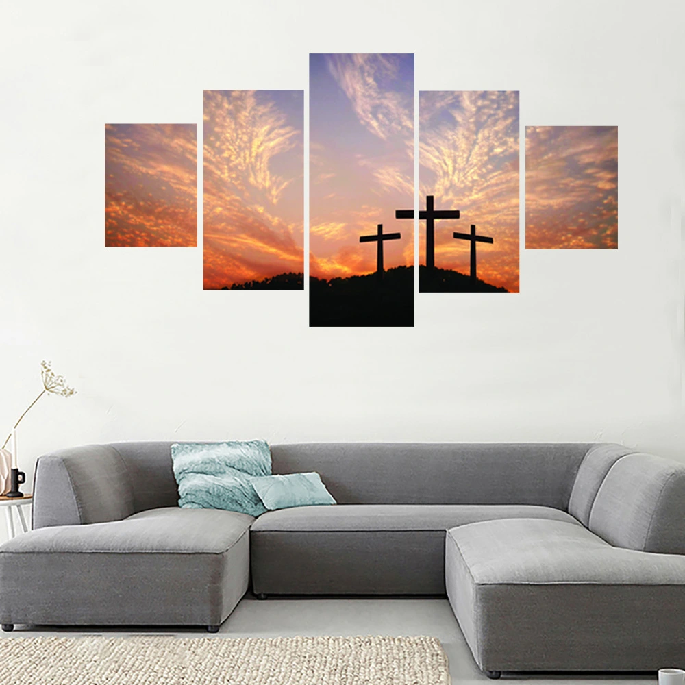 Cross Spray Painting Core Canvas Painting