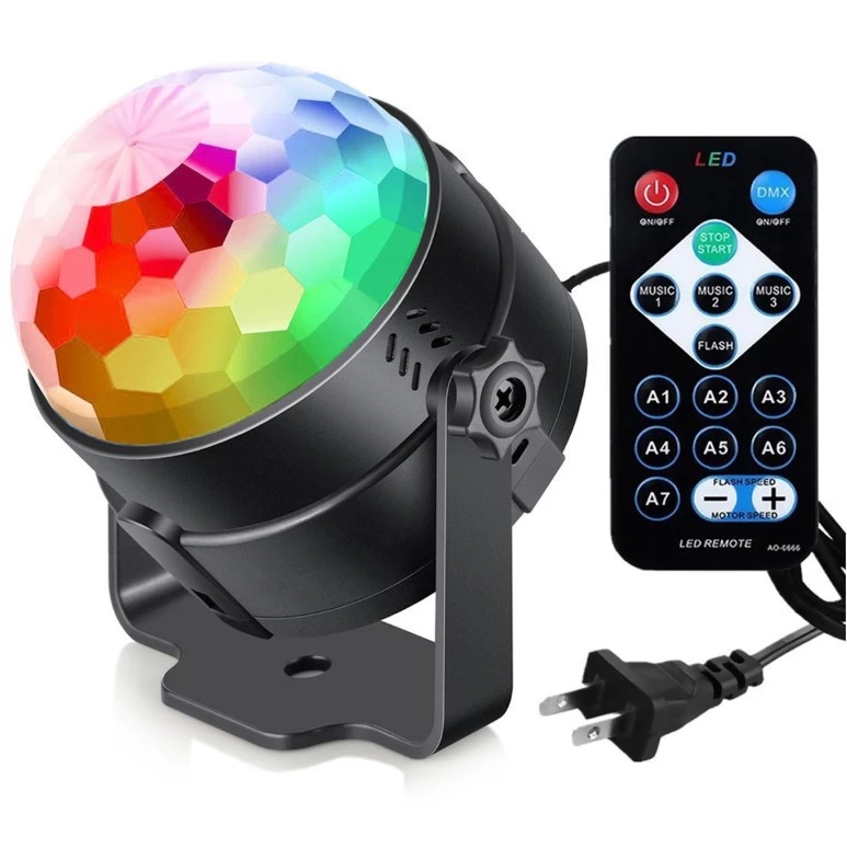 Remote Control Colorful Magic Ball Projection Lamp