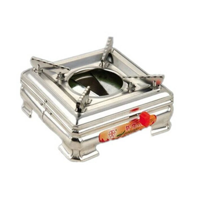 Thickened Stainless Steel Alcohol Stove Small Hot Pot