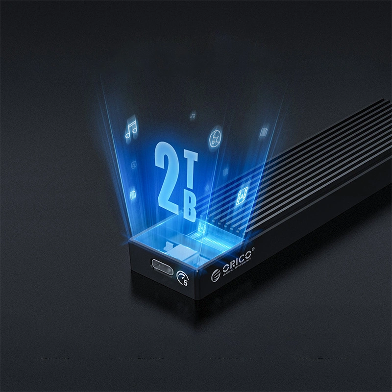 ORICO LSDT M.2 NVME Enclosure USB C Gen2 10Gbps PCIe SSD Case M2 SATA