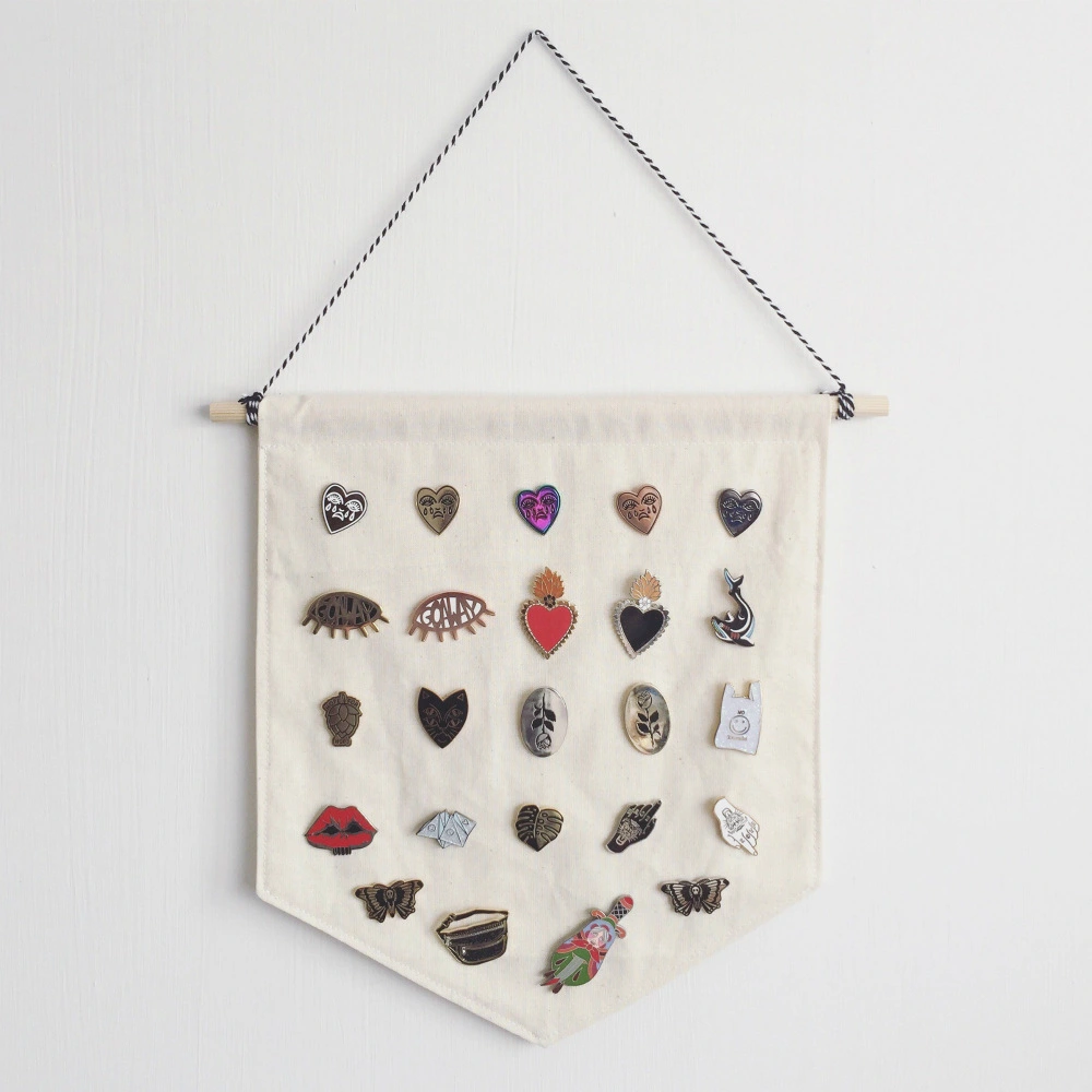 Pin Display Pendant Badge Holding Wall Hanging