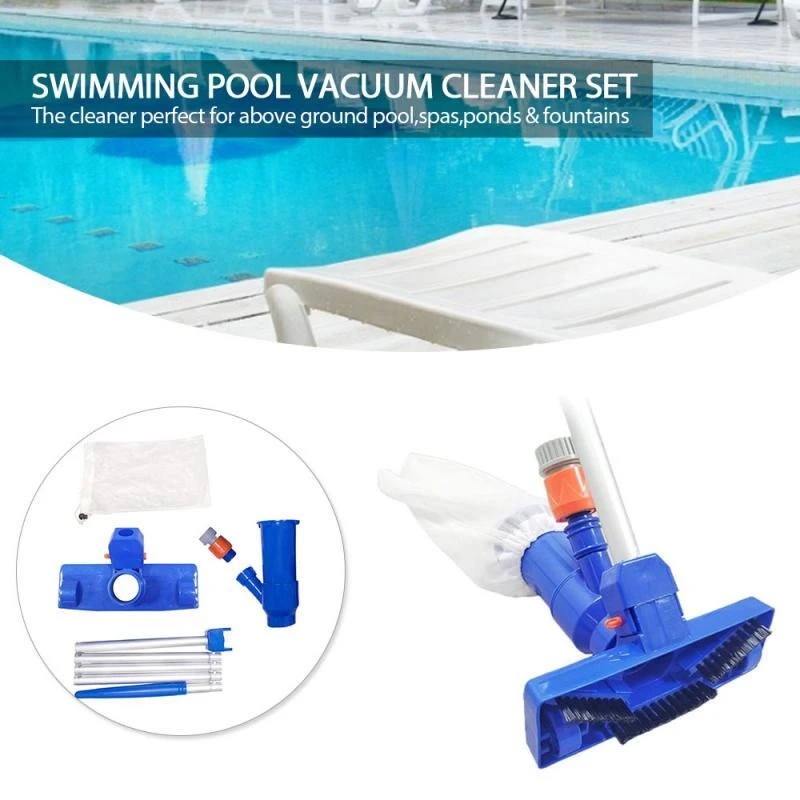 Swimming Pool Cleaning Kit Portable Vacuum Cleaner Pool Cleaning Accessories