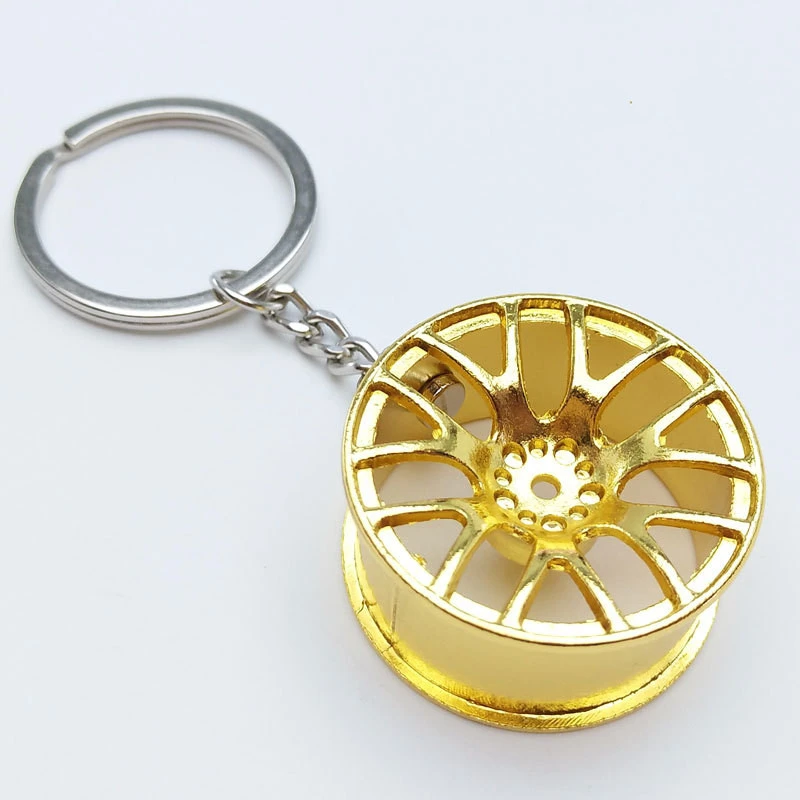 Car Tire Keychain