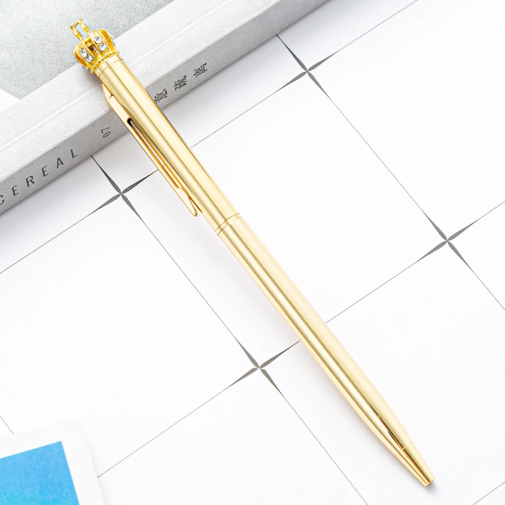 MulticolorCrown Metal Ball Point Pen