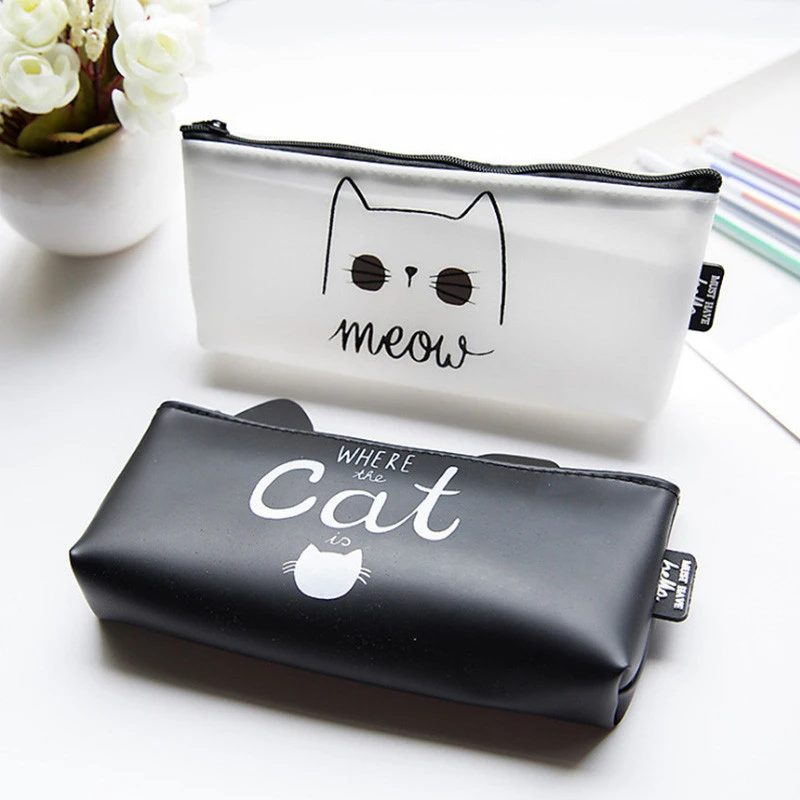 Learning Stationery Cat Pen Bag Boat Type Pectin Pen