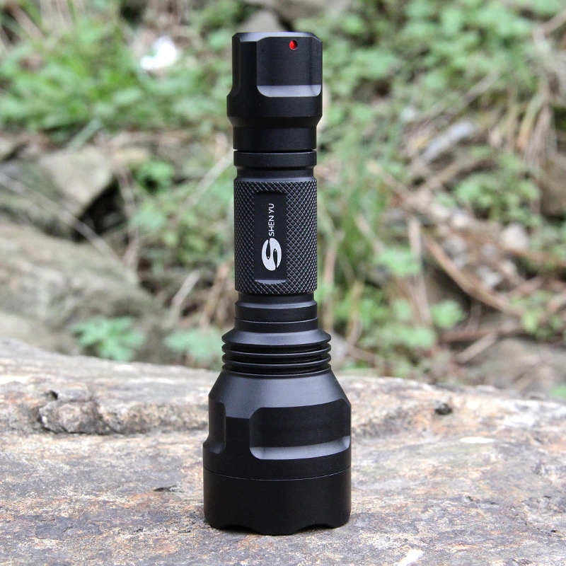 Strong Light Flashlight Aluminum Alloy Outdoor Household Small Night riding Waterproof LED Rechargeable