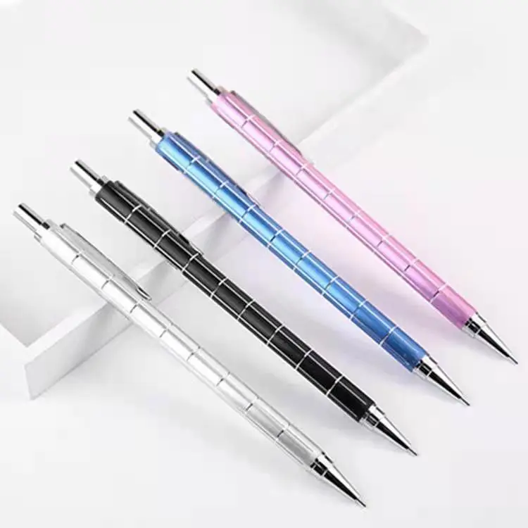 Metal Automatic Pen Children Students Can Refill Pencils