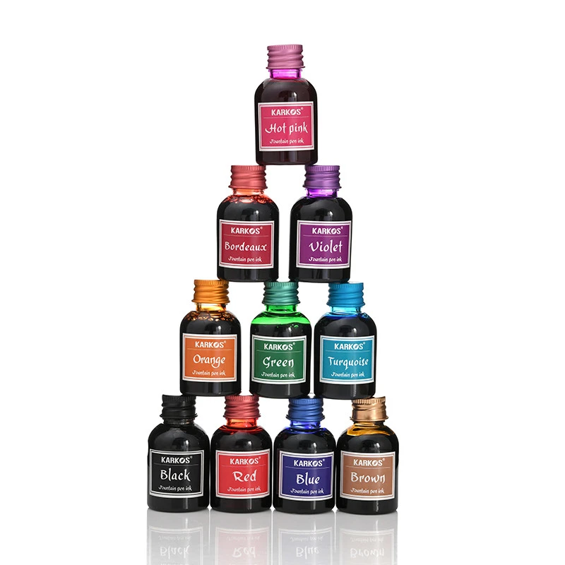 Non-carbon, Non-blocking Pen Color Ink