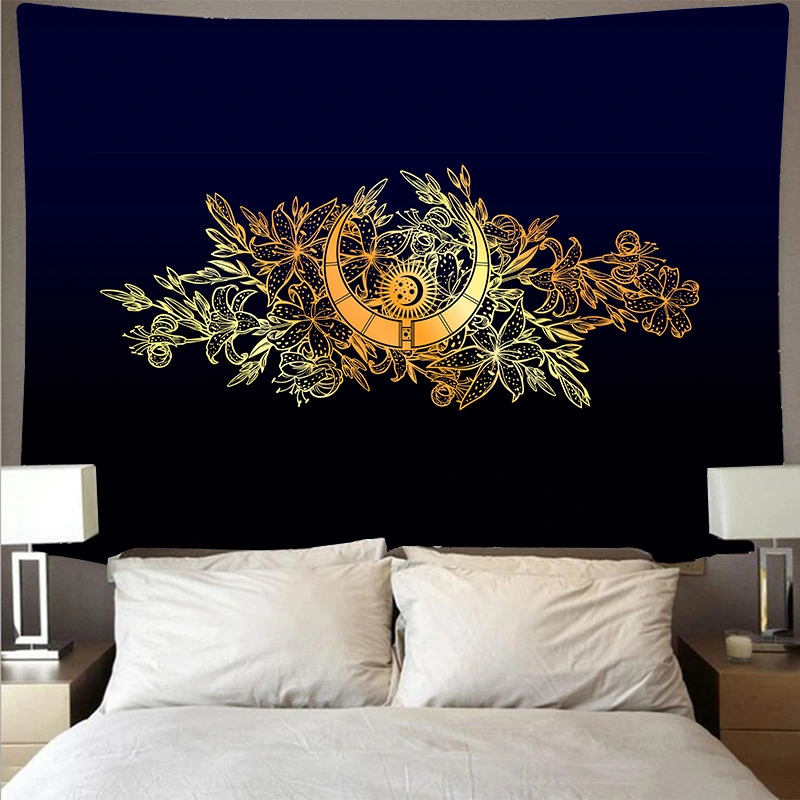 Home Astronaut Sun Moon Earth Wall Cloth