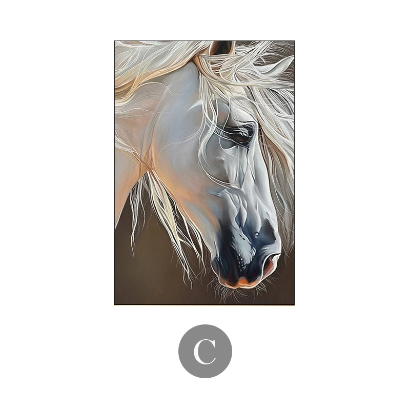 Home Horse Animal Poster Frameless Picture