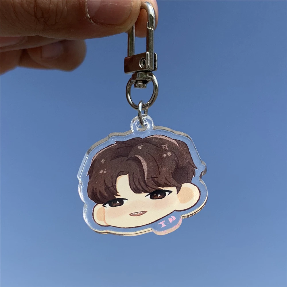 Stray Kids Cartoon Acrylic Keychain