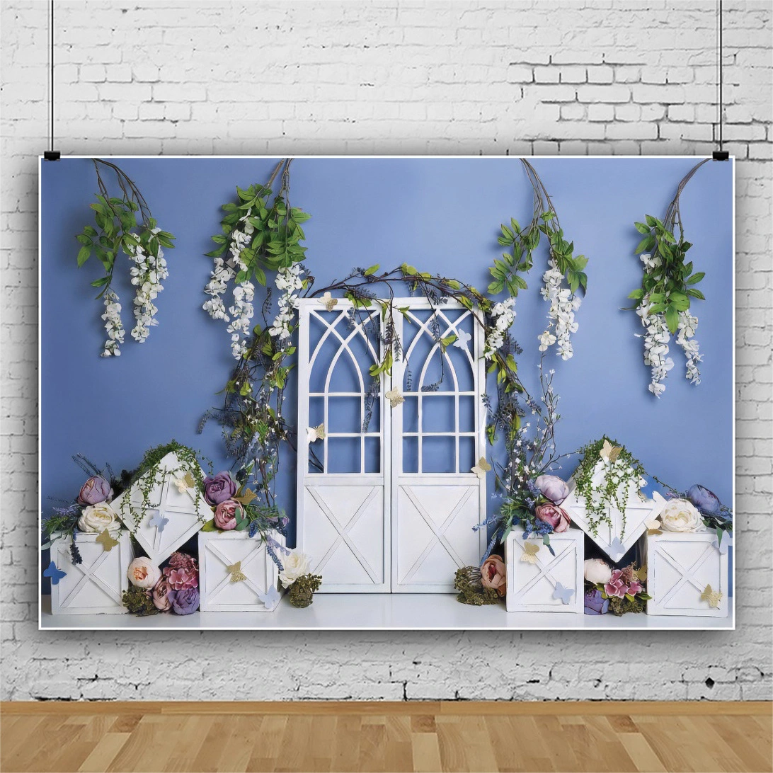Children's Birthday Party Balloon Scene Photography Background Cloth Foreign Trade Cross-Border Photo Studio Shooting Background Props Wholesale