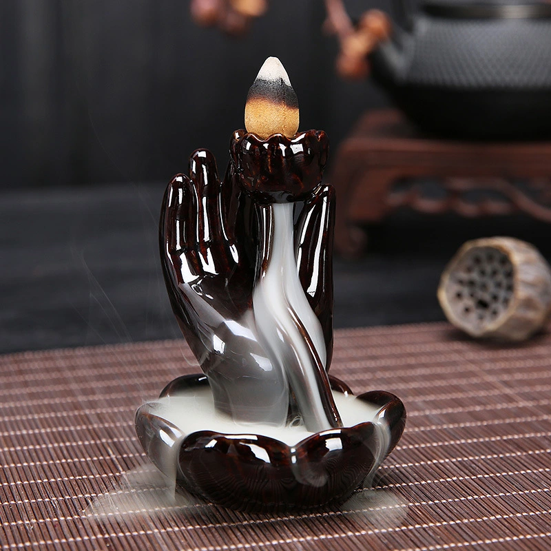 Backflow Bergamot Incense Burner Lotus Incense Burner