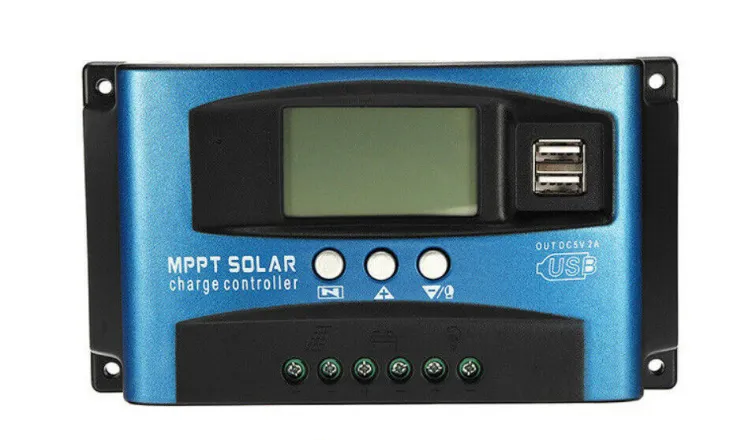 40A Solar Controller MPPT Smart 12V 24V Photovoltaic Panel Controller LED Street Light Controller