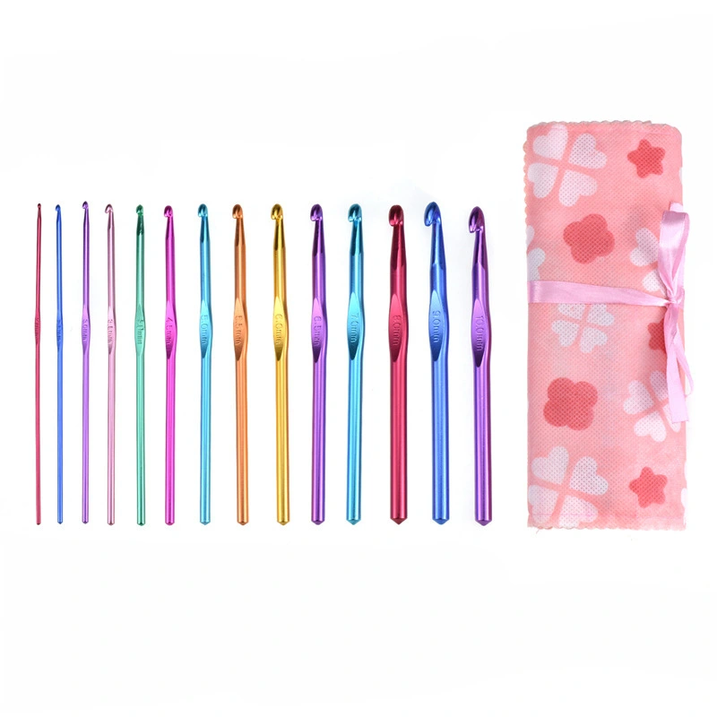 Crochet Hook Set Of 14 Alumina Crochet Hooks Hyuna Style Wool Crochet Tool