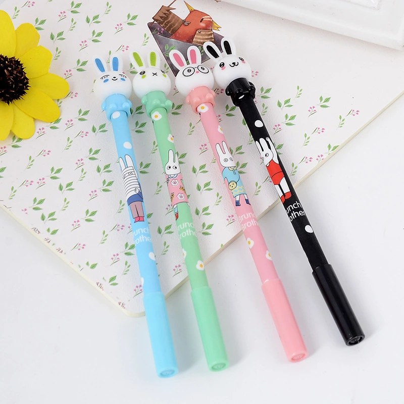 Creative Cartoon Cute Print Cute Rabbit Neutral Pen