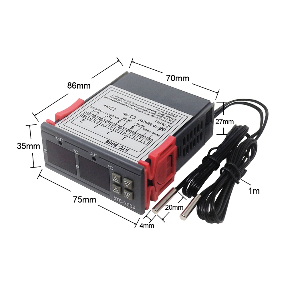 Adjustable Temperature Controller Switch