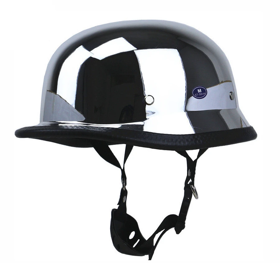 Retro Helmet Shape Retro Motorcycle Helmet Electroplating Process Motorcycle Helmet Half Helmet