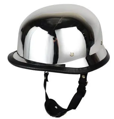 Retro Helmet Shape Retro Motorcycle Helmet Electroplating Process Motorcycle Helmet Half Helmet