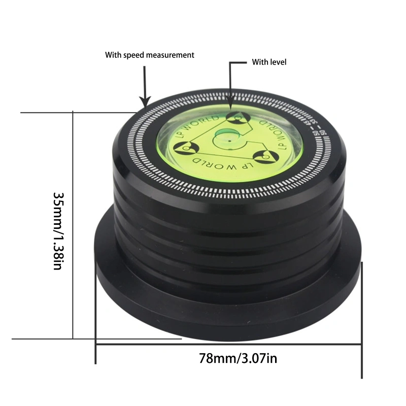 Vinyl Old Record Disc Suppression Professional Suppression Self-Contained Level Meter Speed Measurement Phonograph