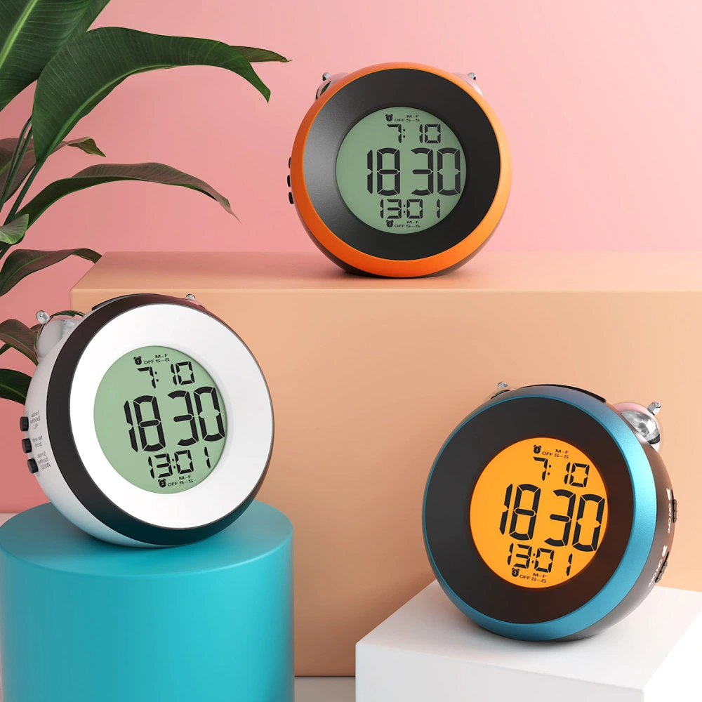 Luminous Smart Multifunctional Round Alarm Clock