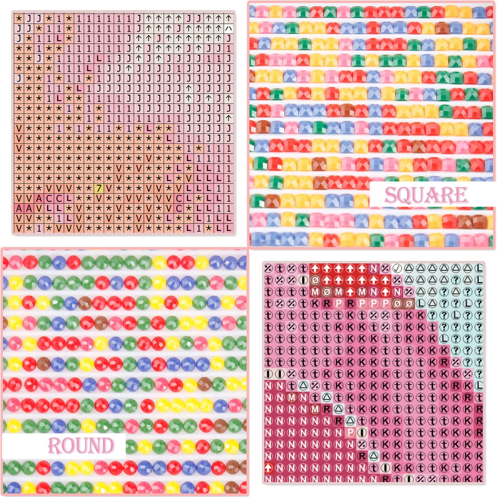 Rubik S Cube Round Diamond Painted Fish Diamond Painting