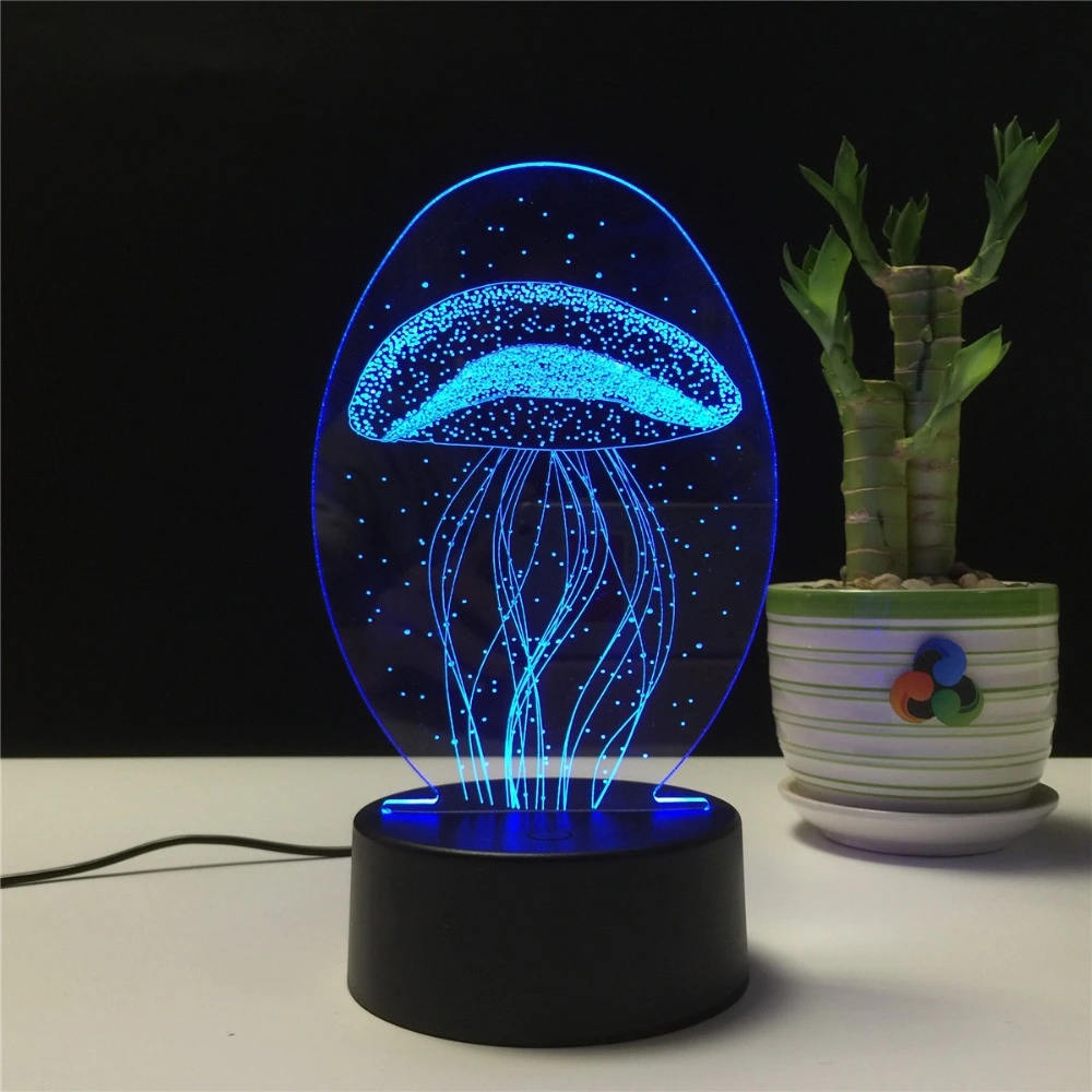 Charging Touch Remote Control Colorful Night Light