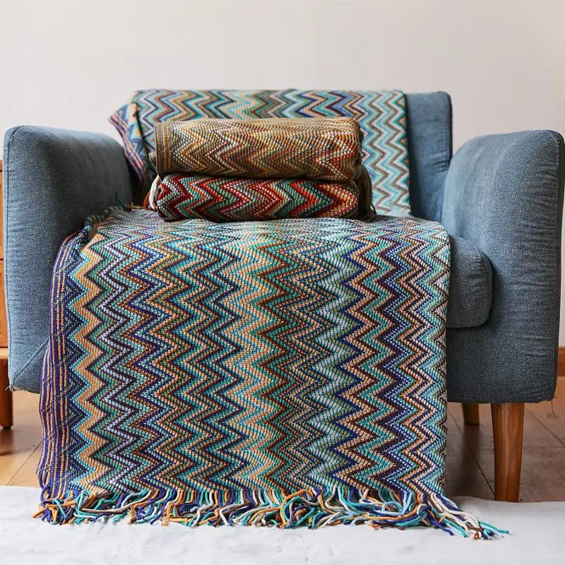 Home Fashion Simple Bohemian Blanket