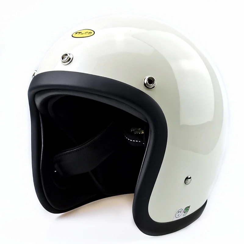 Stylish And Simple Retro Motorcycle Helmet