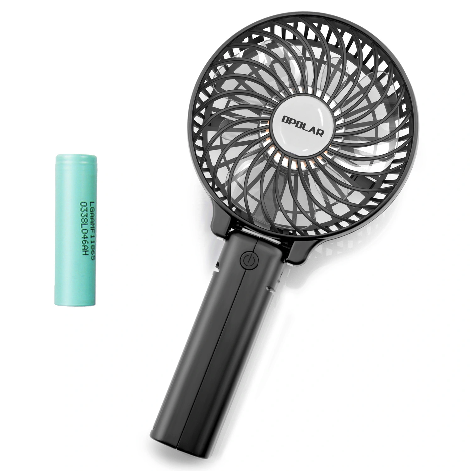 Handheld Fan Power Bank Function, Foldable Desktop Fan, Portable Student Charging