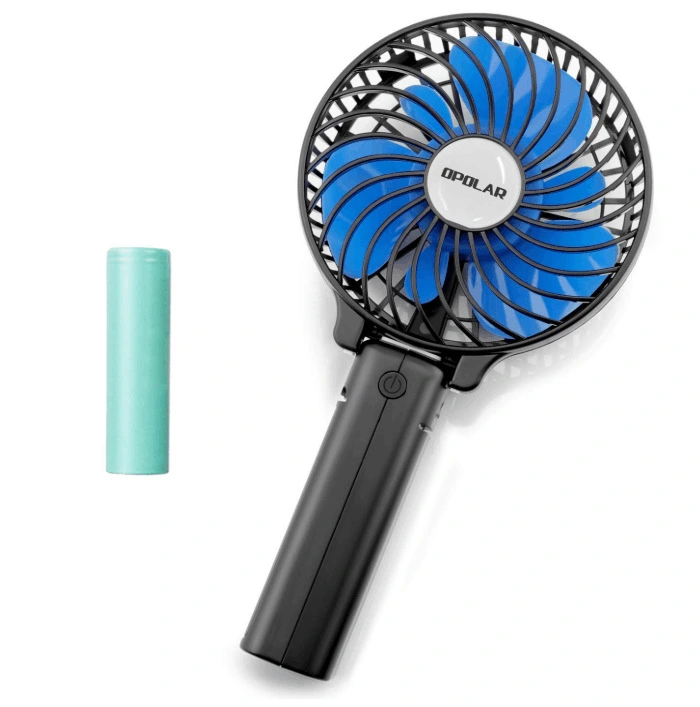 Handheld Fan Power Bank Function, Foldable Desktop Fan, Portable Student Charging
