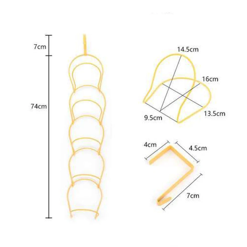 Bedroom Rack, Dormitory Rack, Household Nail Rack, Door, Coat Rack, Hat Hook, Wall