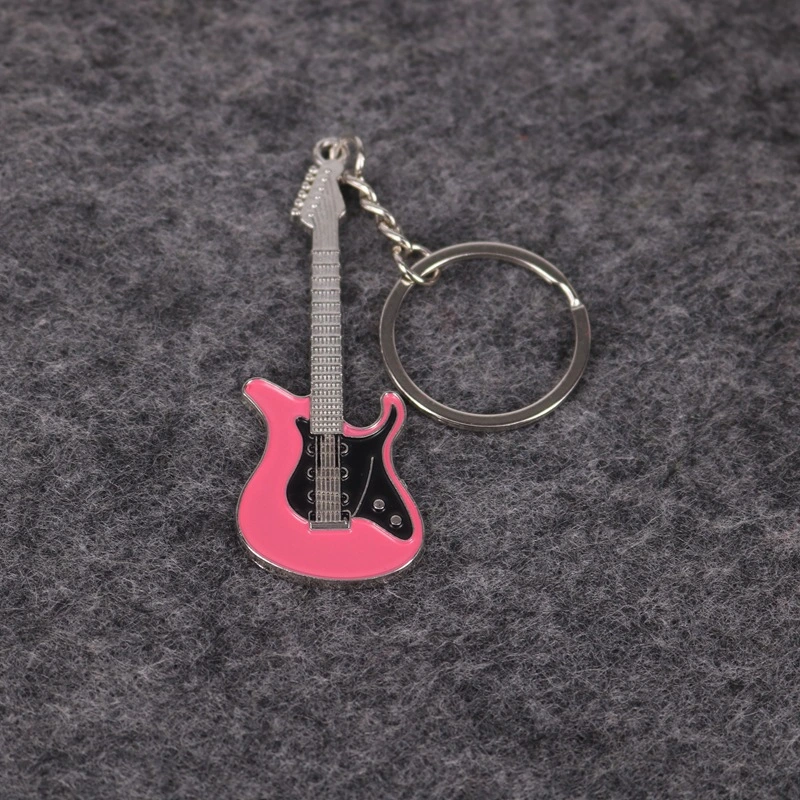 Simulate Smooth Guitar Key Chain