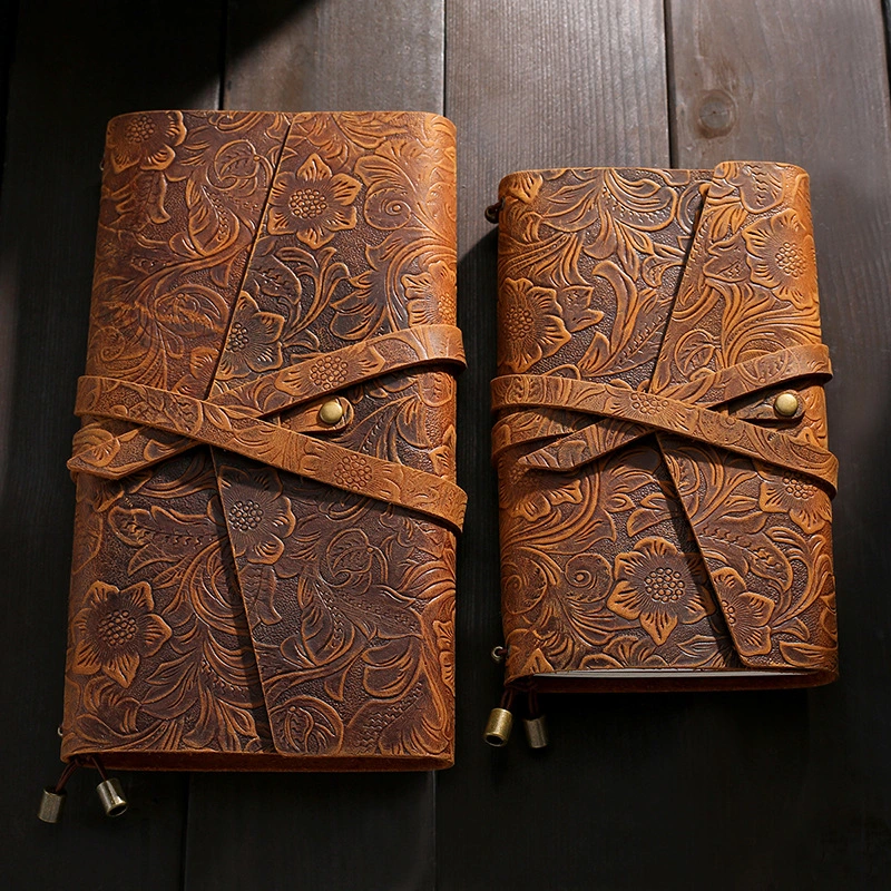 Vintage Leather Tie Rope Creative Notebook