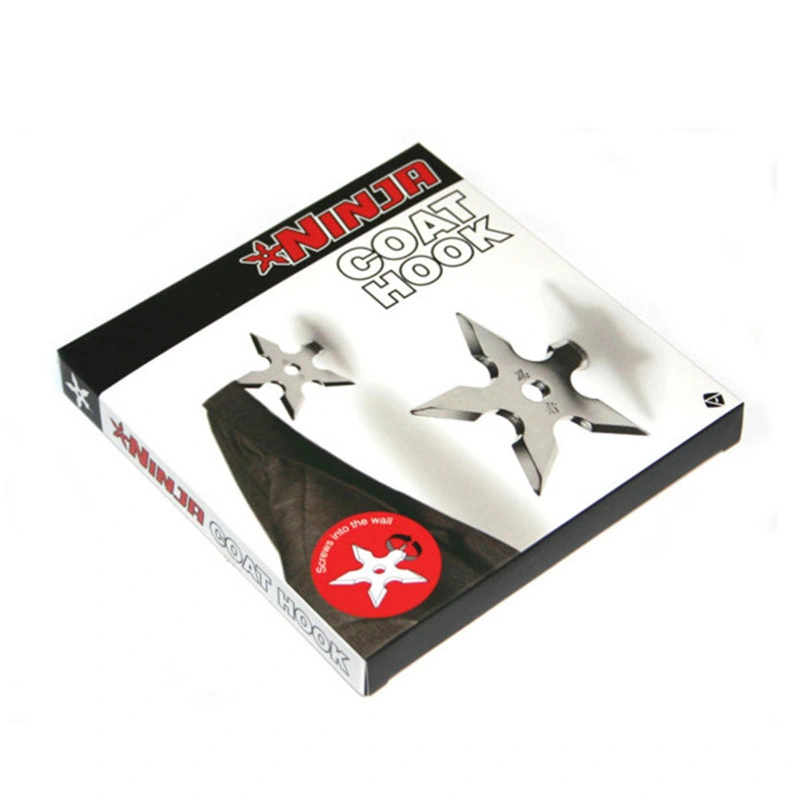 Creative Stainless Steel Ninja Dart Hook