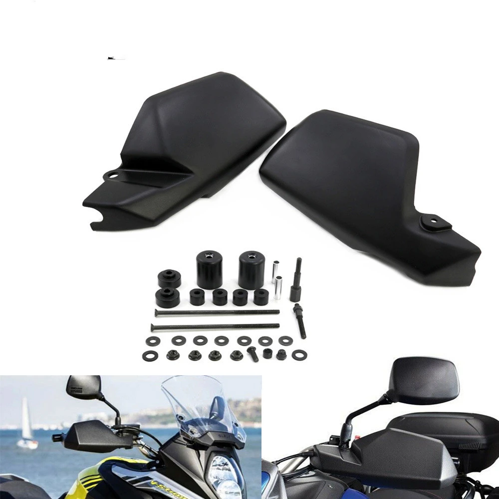 A Complete Set Of Anti - Fall Guard Handlebar Windshield