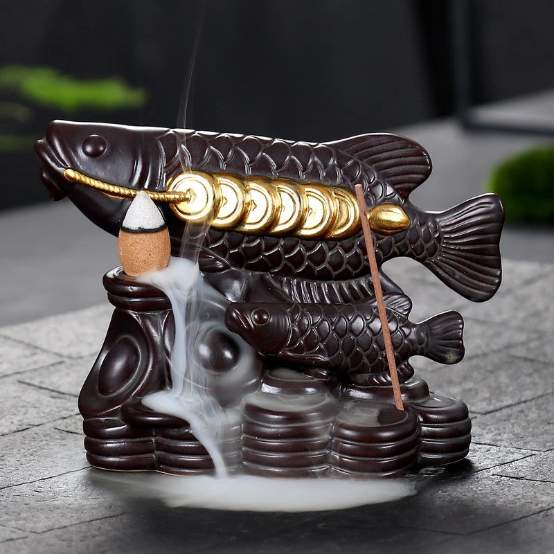 Ceramic Indoor Home Furnishing Decoration Arowana