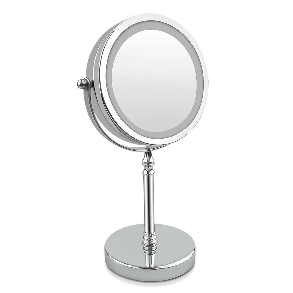 Led Vanity Mirror Gift Desktop Dormitory Mirror With Light